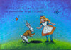 Cuadro Alicia y el Conejo - ILafiU