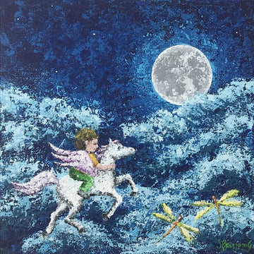 Pintura Infantil Original por Encargo 30x30 cm - ILafiU