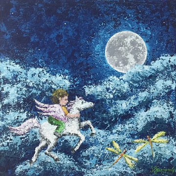 Pintura Infantil Original por Encargo 30x30 cm - ILafiU