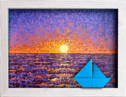 Cuadro Atardecer Coleccionable