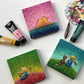 Pintura Pequeña Original por Encargo 20x20 cm