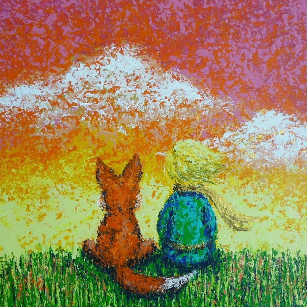 Pintura Pequeña Original por Encargo 20x20 cm