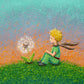 Pintura Original "Los Deseos del Principito" 55x45cms