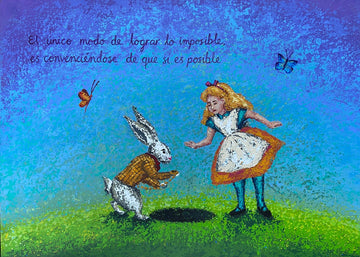 Cuadro Alicia y el Conejo - ILafiU
