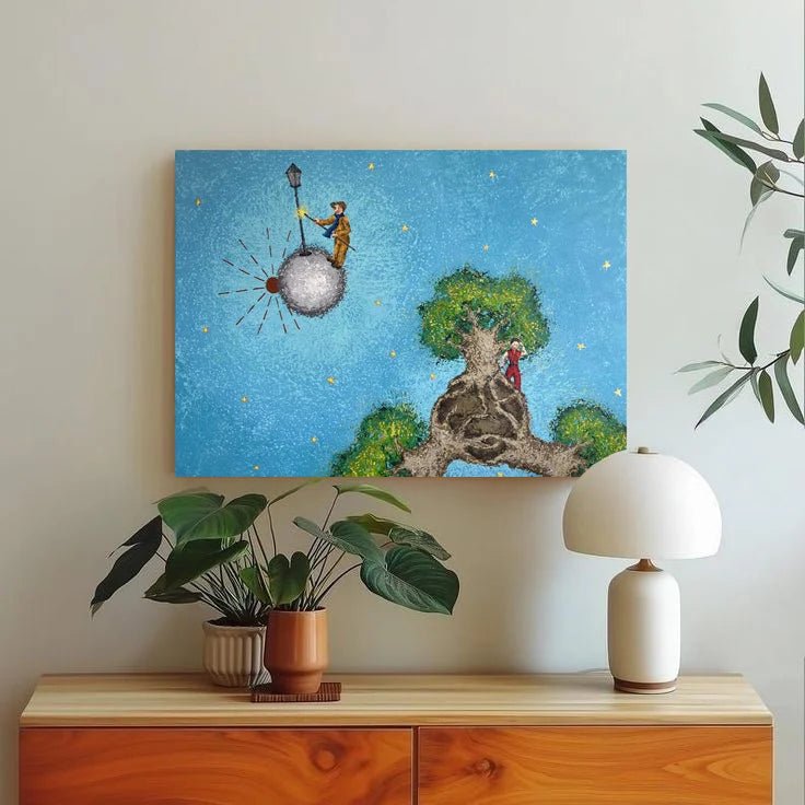 Cuadro Baobabs El Principito - ILafiU