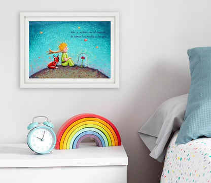 Cuadro El Principito en su Planeta - ILafiU