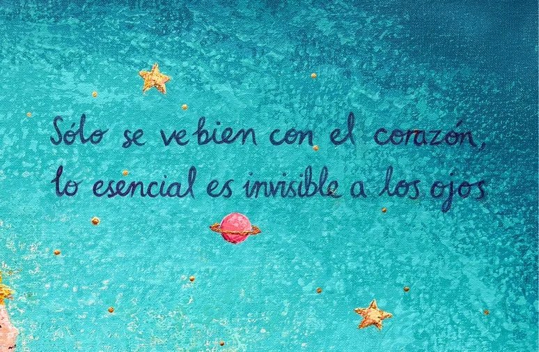 Cuadro El Principito en su Planeta - ILafiU