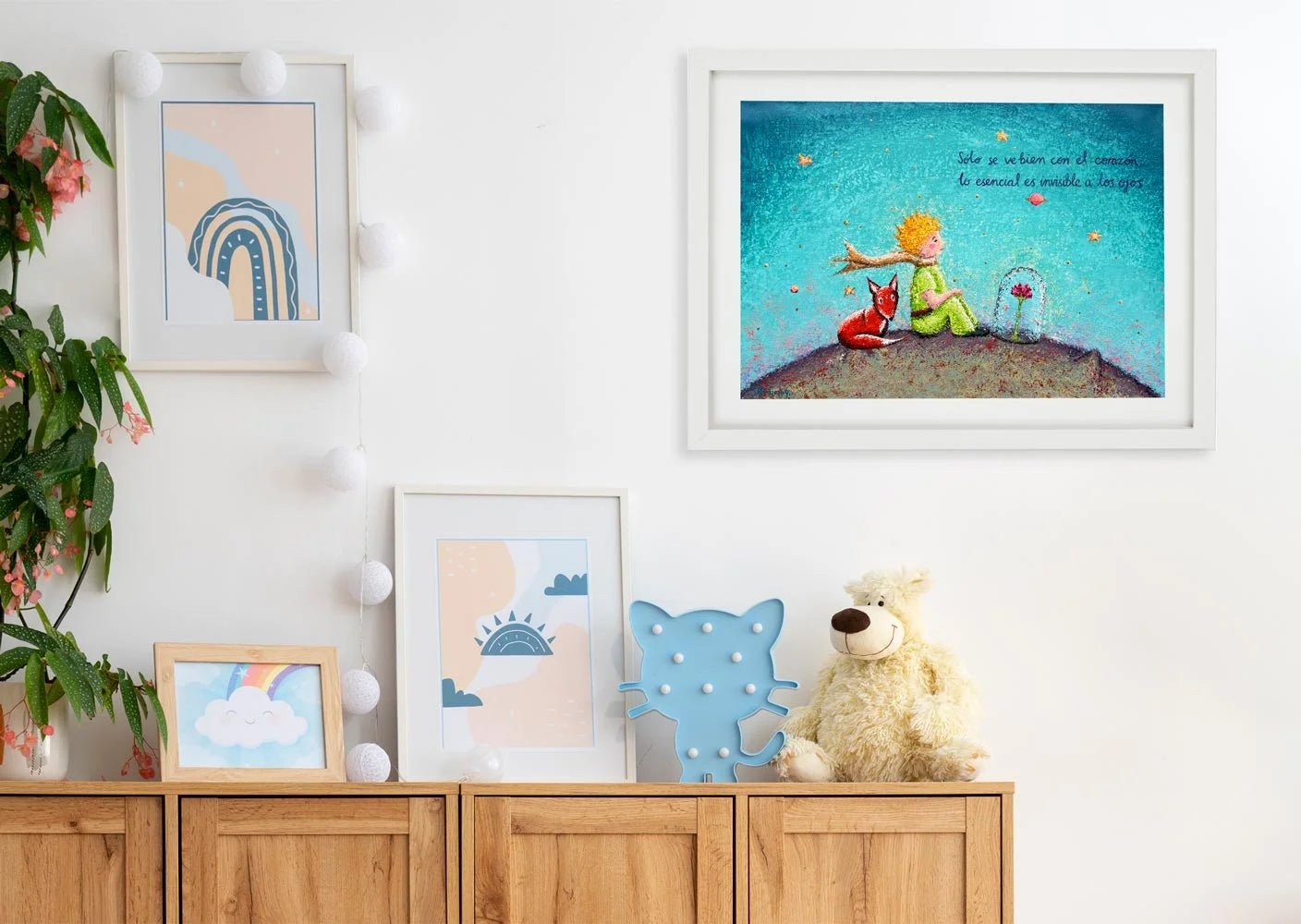 Cuadro El Principito en su Planeta - ILafiU