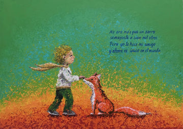 Cuadro El Principito y el Zorro - ILafiU