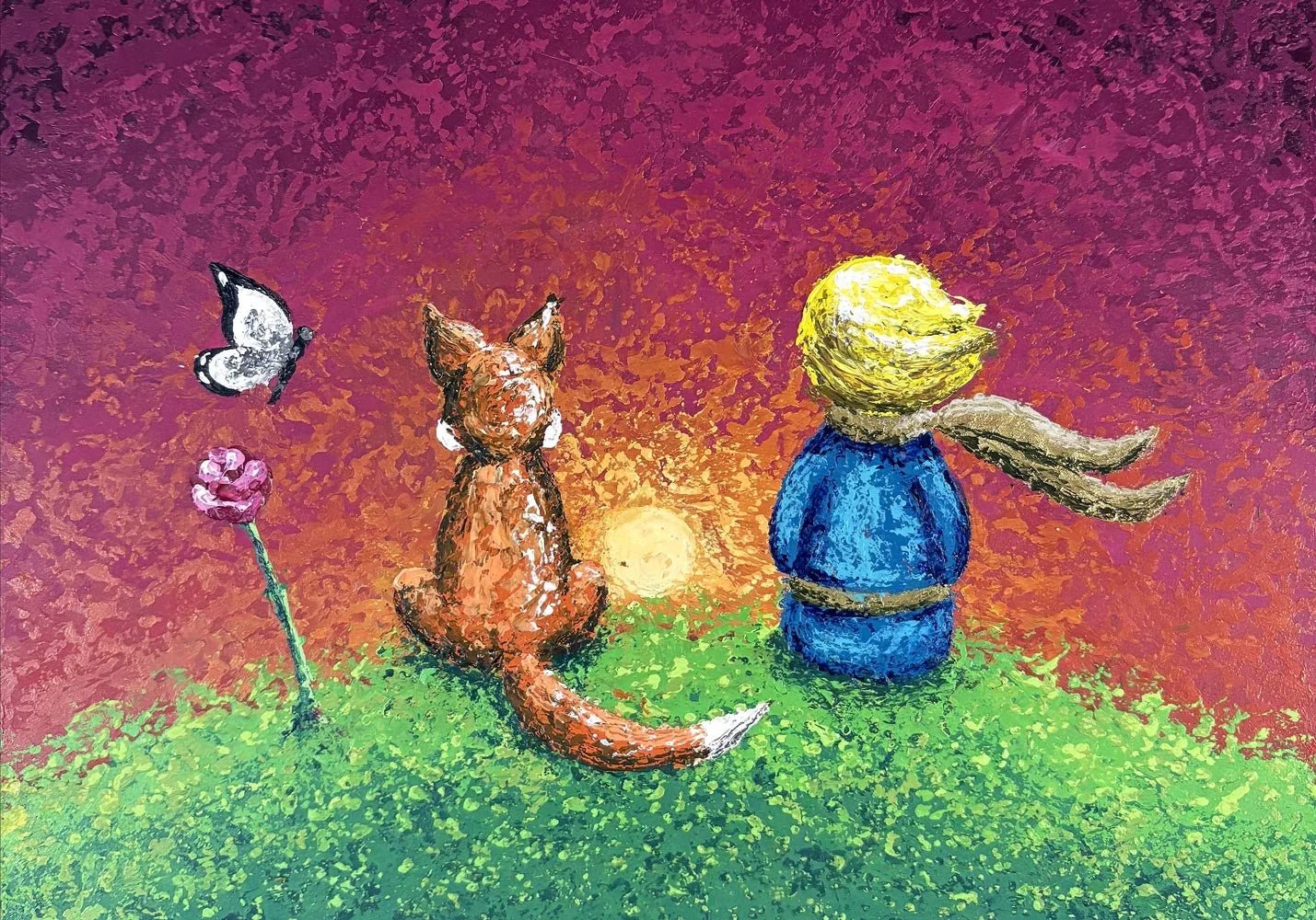 Cuadro El Principito y sus Amigos - ILafiU