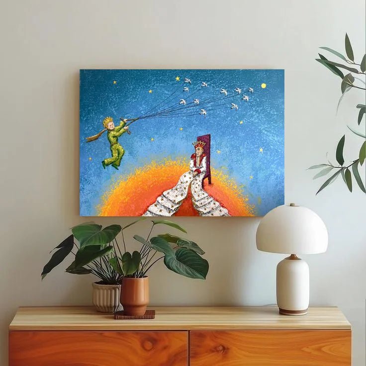 Cuadro El Rey El Principito - ILafiU