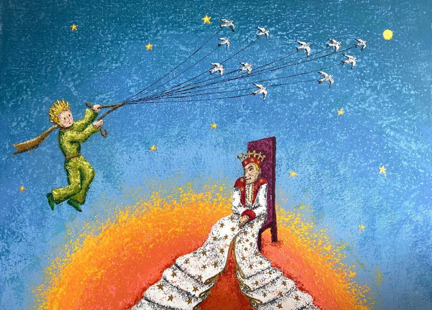 Cuadro El Rey – Las Personas Mayores son Extrañas - ILafiU