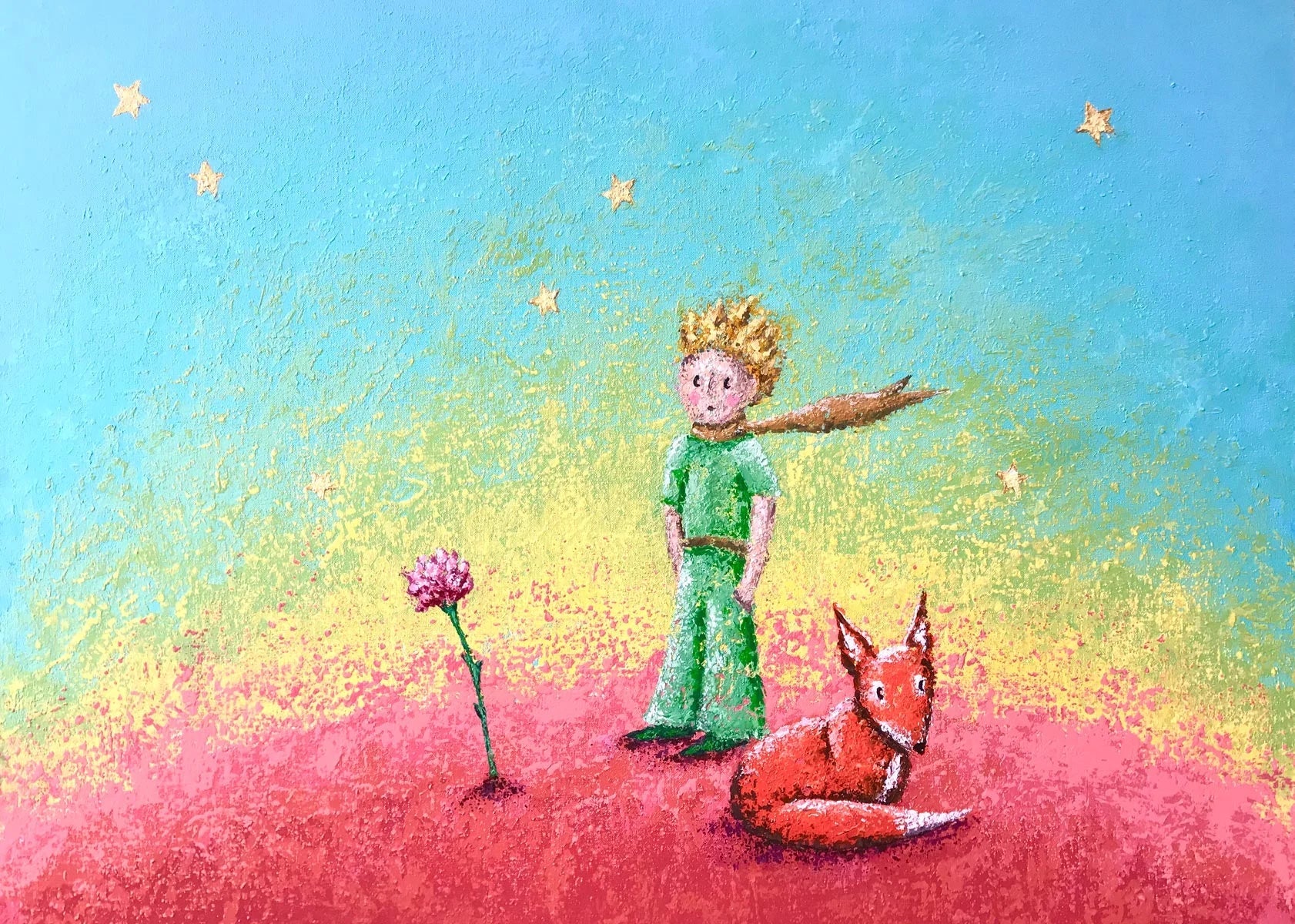 Cuadro El Viaje del Principito - ILafiU