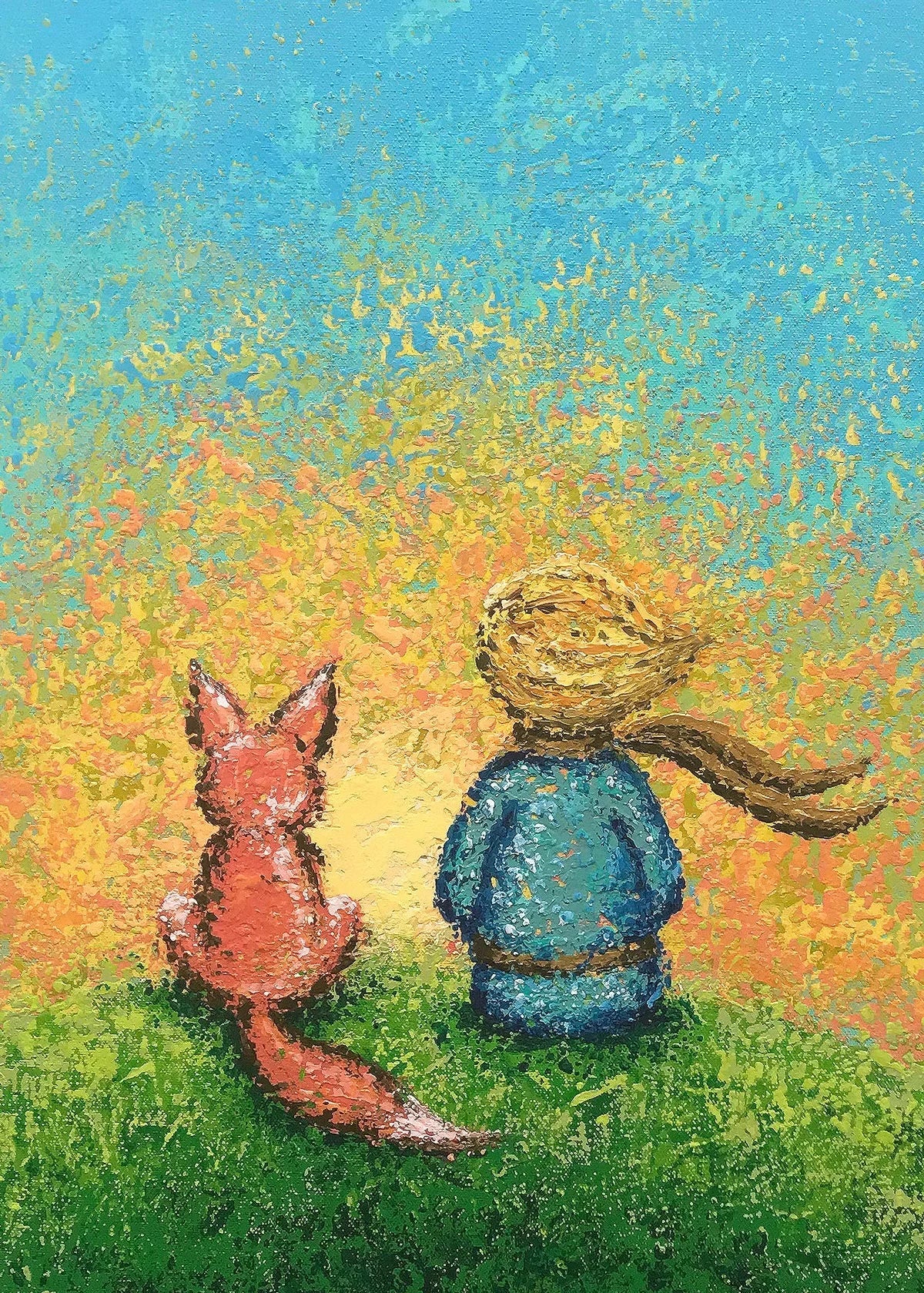 Cuadro Encuentros del Principito - La Amistad - ILafiU