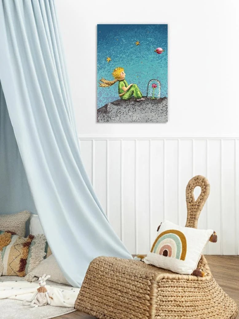 Cuadro Encuentros del Principito - Planeta Asteroide - ILafiU