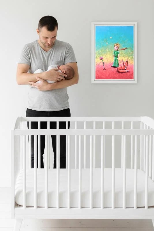 Cuadro Encuentros del Principito - Planeta Rosa - ILafiU