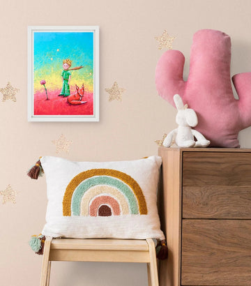 Cuadro Encuentros del Principito - Planeta Rosa - ILafiU