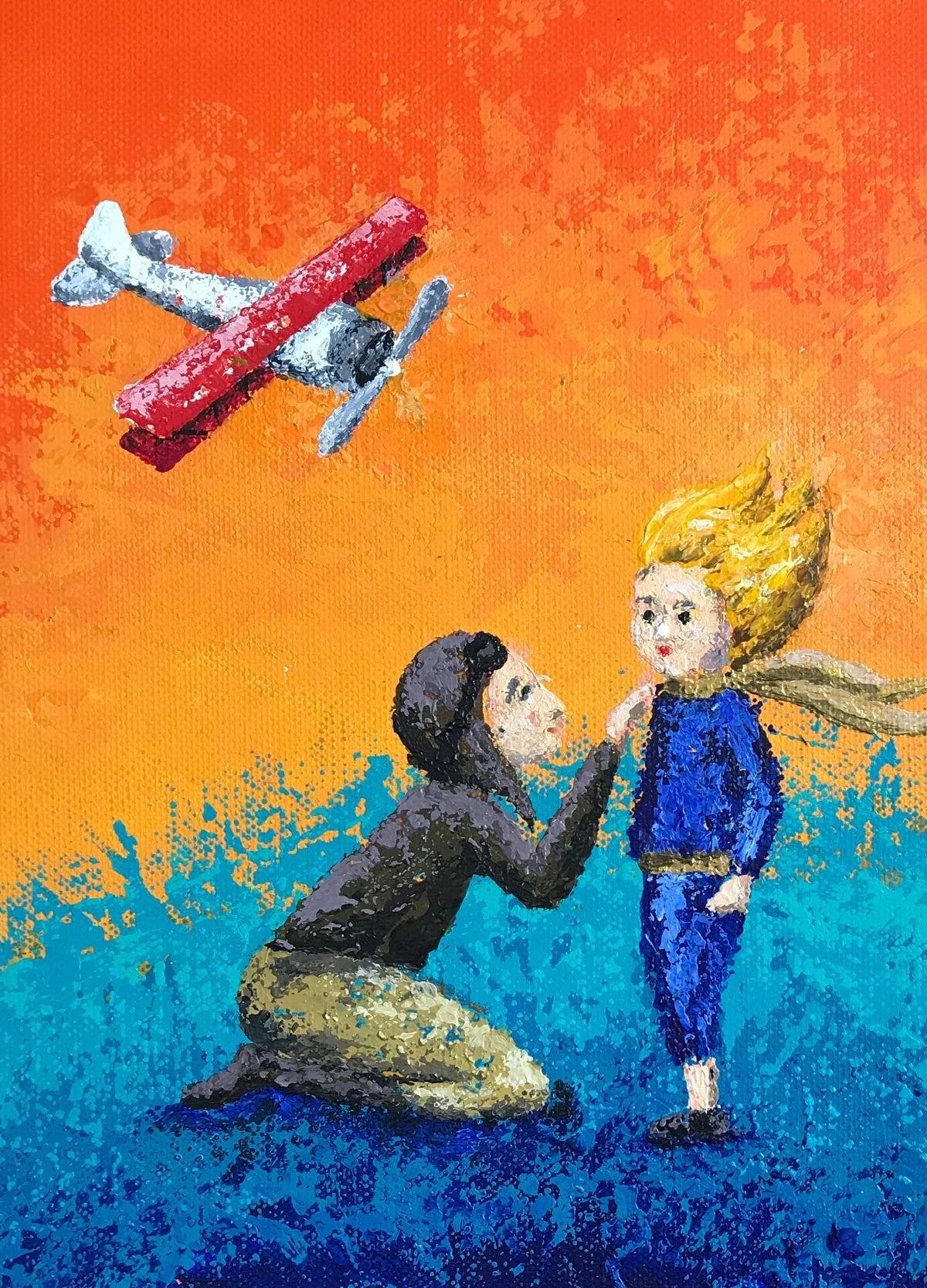 Cuadro Encuentros del Principito y el Aviador - ILafiU