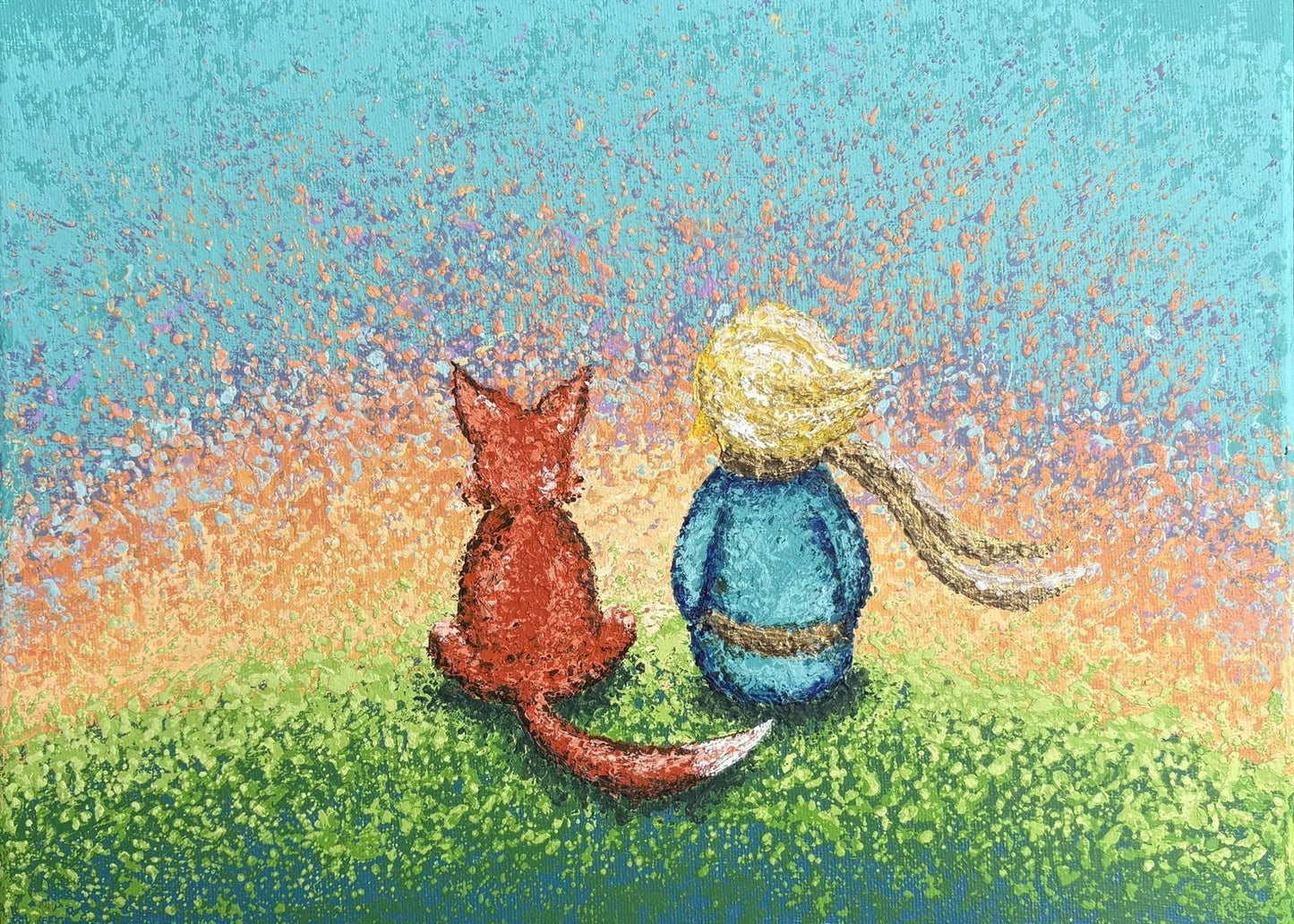 Cuadro La Amistad del Principito - ILafiU