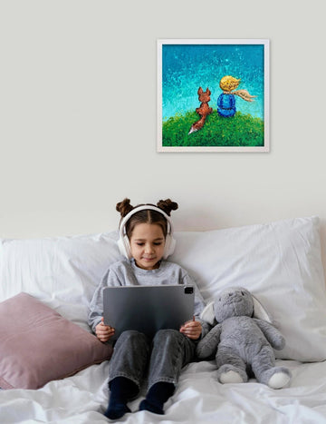 Cuadro Serie Atómica “Lo Esencial es Invisible” - ILafiU