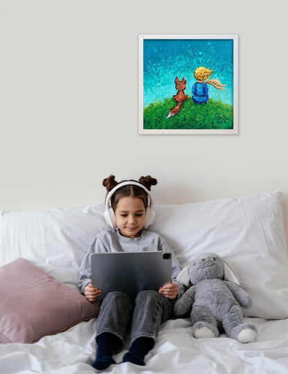 Cuadro Serie Atómica “Lo Esencial es Invisible” - ILafiU