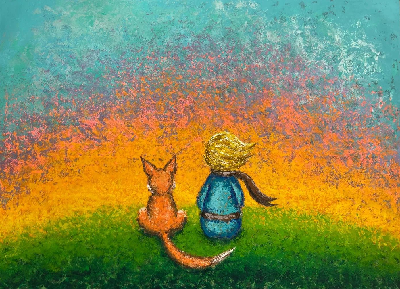Pintura Grande Original por Encargo 100x70 cm - ILafiU