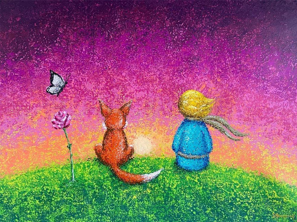 Pintura Grande Original por Encargo 100x70 cm - ILafiU