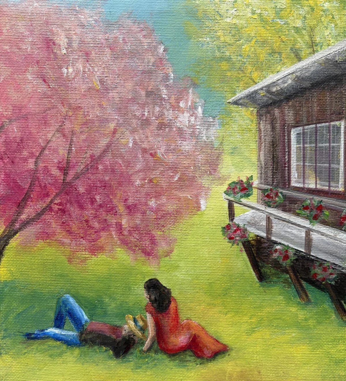 Pintura Infantil Original por Encargo 30x30 cm - ILafiU