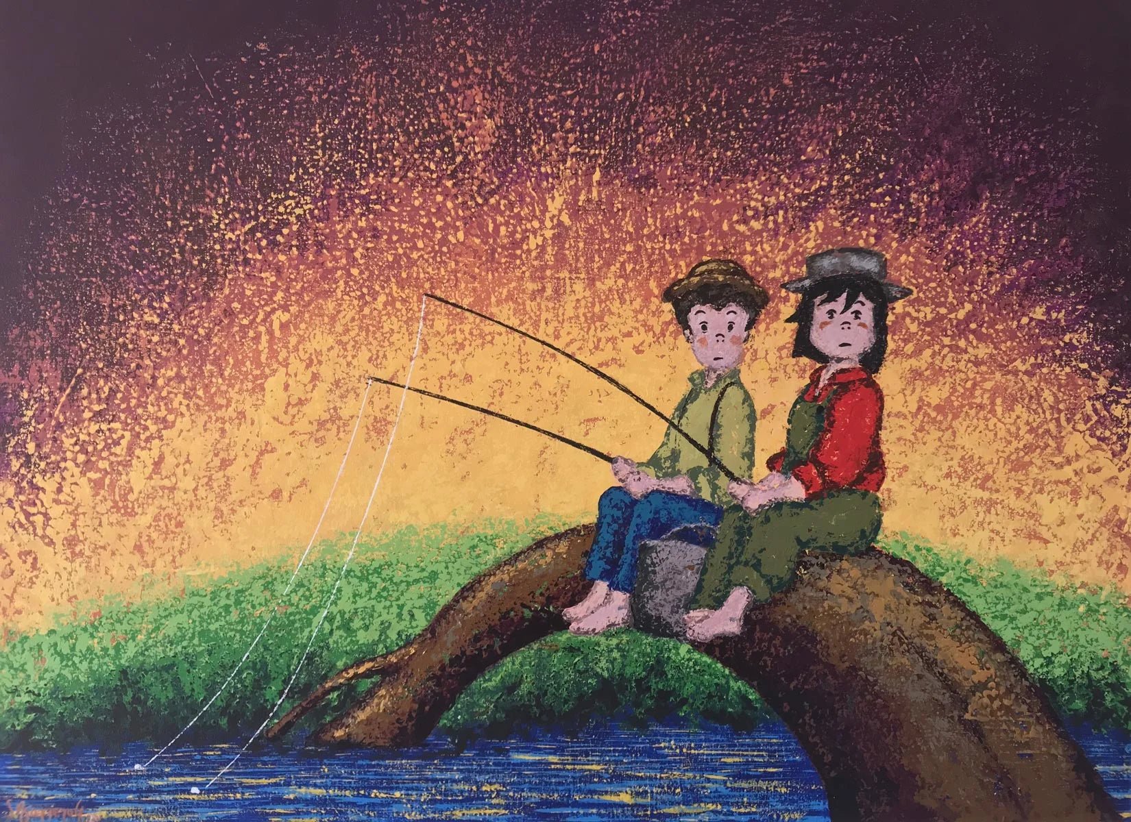 Pintura Infantil Original por Encargo 50x70 cm - ILafiU