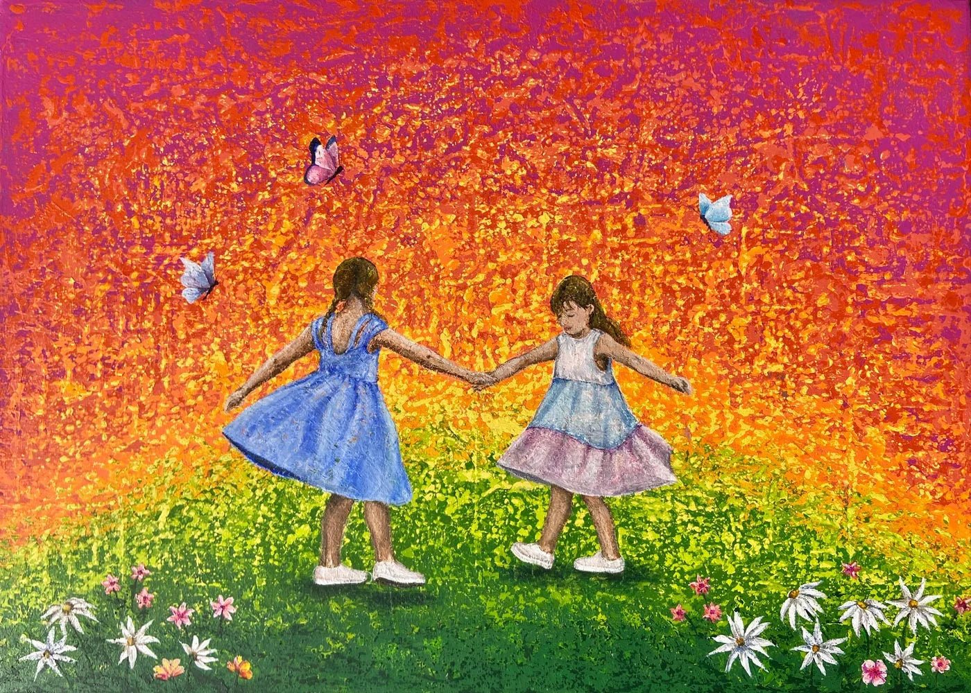 Pintura Infantil Original por Encargo 50x70 cm - ILafiU