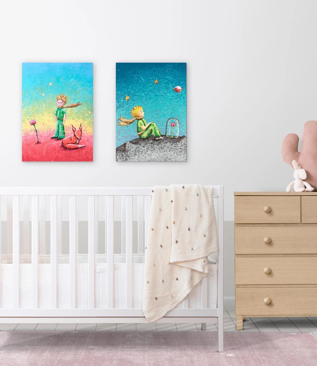 Set de Cuadros - Encuentros del Principito X2 - ILafiU