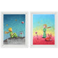 Set de Cuadros - Encuentros del Principito X2 - ILafiU