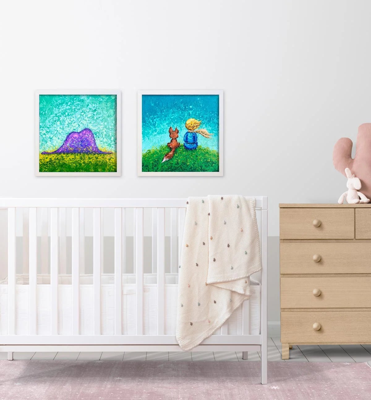 Set de Cuadros - La Imaginación del Principito X2 - ILafiU