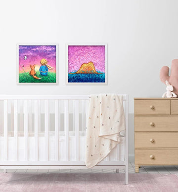 Set de Cuadros - Los Sueños del Principito X2 - ILafiU